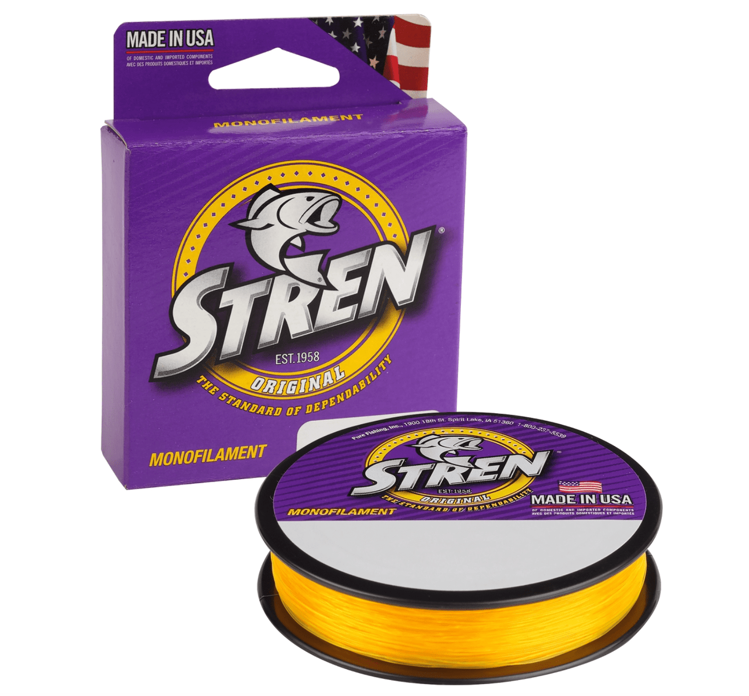 Stren Stren Original Monofilament Hi-Vis Gold — Fritz's Outdoor Discounts