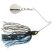 Strike King Jigs & Lures Black Blue Head/Black Blue Skirt STRIKE KING MINI KING SPINNER BAIT 1/8 oz