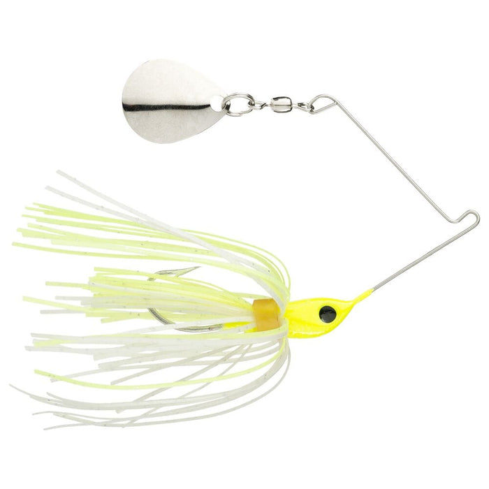 Strike King Jigs & Lures Chartreuse Head Chartreuse/White Skirt STRIKE KING MICRO KING SPINNER BAIT 1/16 OZ