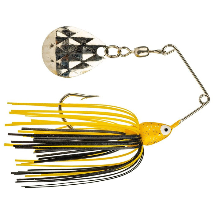 Strike King Jigs & Lures Yellow Head Black/Yellow Skirt STRIKE KING MINI KING SPINNER BAIT 1/8 oz