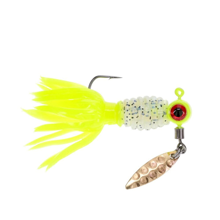 Strike King Pre-Rigged Lures & Jigs Monkey Shine 1/6oz Sausage Head Spins Pre-Rigged Crappie Thunder