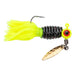 Strike King Pre-Rigged Lures & Jigs Tuxedo Black Chart 1/6oz Sausage Head Spins Pre-Rigged Crappie Thunder