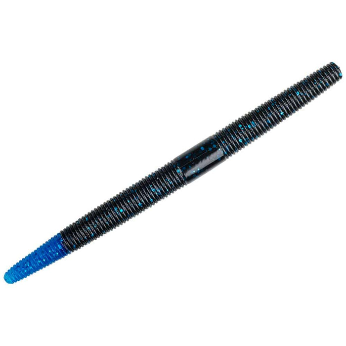 Strike King Soft Bait Black Blue w/Blue Tip Strike King Shim-E-Stick