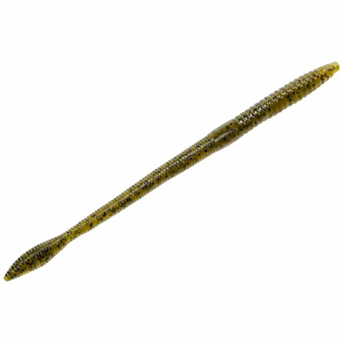 Strike King Soft Bait Green Pumpkin KVD 6.5" Finesse Worm