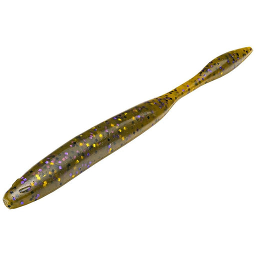 Strike King Soft Bait Green Pumpkin Purple & Gold KVD Magnum Dream Shot 5"