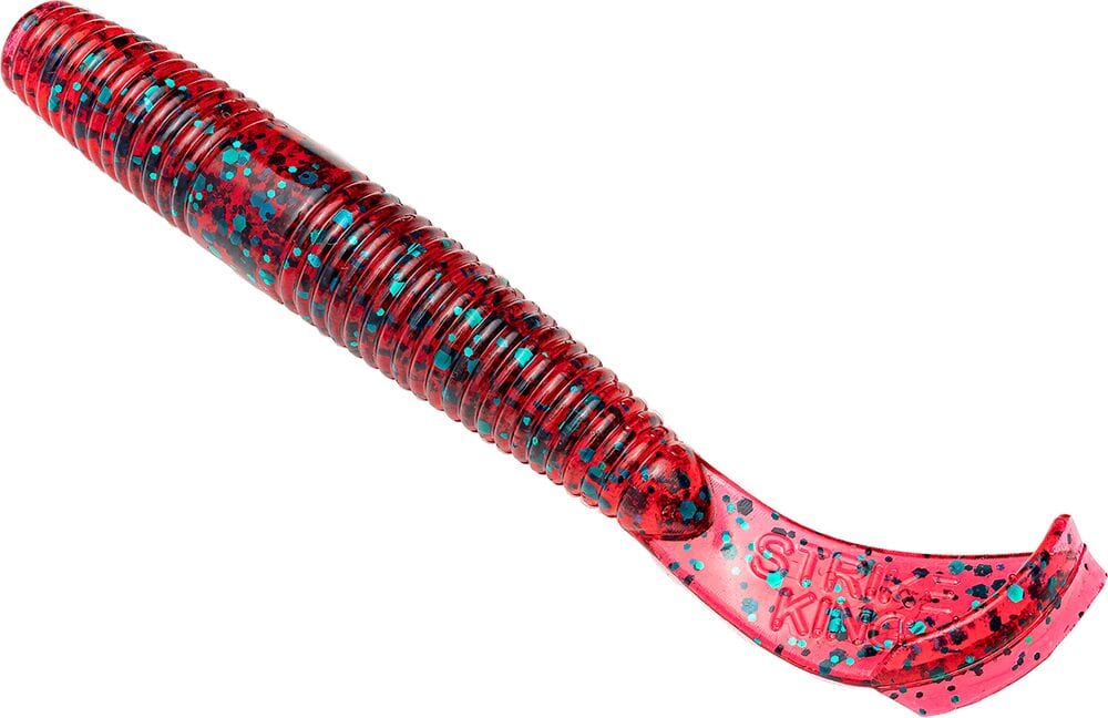 Strike King Soft Bait Red Bug Rage Ned Cut-R Worm