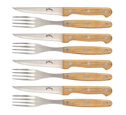 StyleAsia Cooking Jim Beam Set of 8 Stainless Steel Steak Knives and Forks
