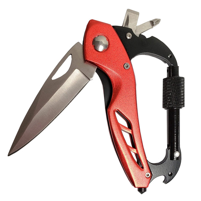 Trixie & Milo Camping Accessories "Fix-It" Carabiner Multi-Tool