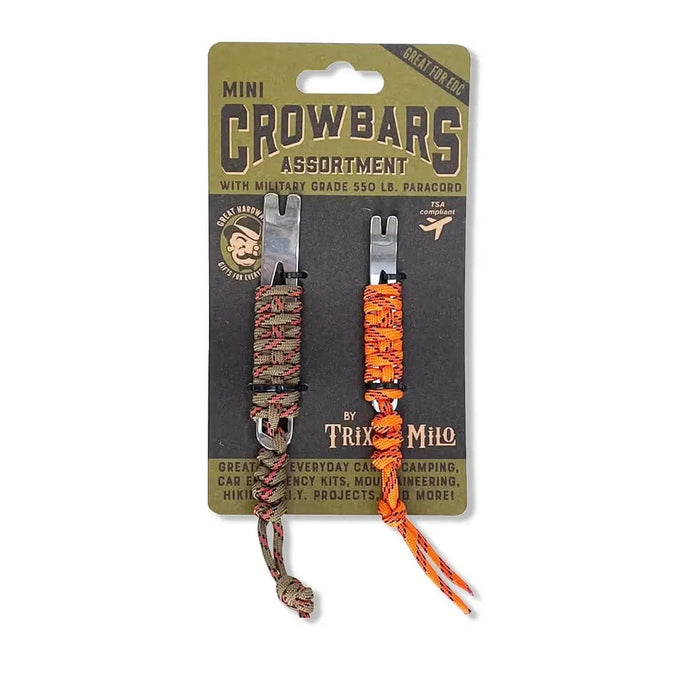 Trixie & Milo Camping Accessories Mini Crowbars (x2) w/ Rope