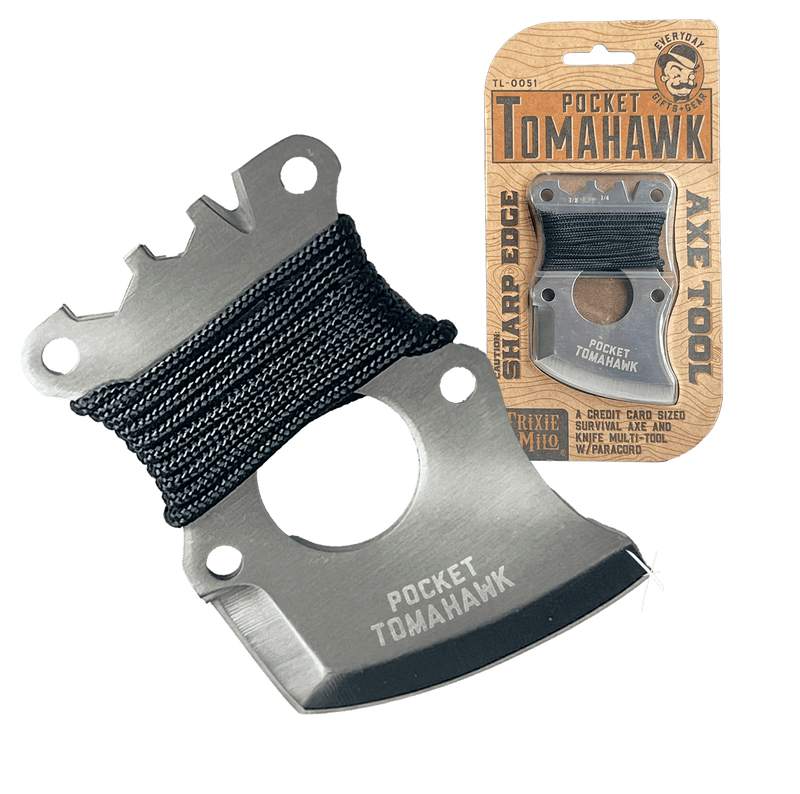 Trixie & Milo Camping Accessories Pocket Tomahawk Axe Multi-Tool