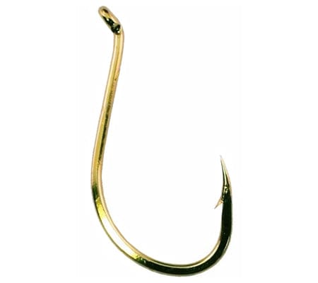 TTI Blakemore Fish Hooks D17Z WALLEYE BAIT HOOK, CHARTREUSE GOLD 7 pack