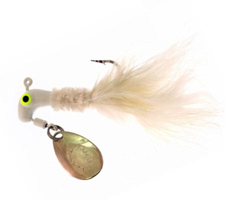 TTI Blakemore Jigs & Lures White/White ROAD RUNNER ORIGINAL MARABOU 1/16 oz