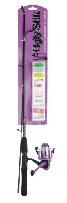 ladies ugly stik fishing rods Complete Ladies Spinning Kit LUGLYMULTISPCOMPKIT — Fritz's Outdoor Discounts