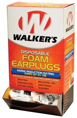 Walkers Ear Plugs Walker's Foam Ear Plugs