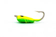 Widow Maker Jigs & Lures #106 Glow Yellow/Green Crackerized Widow Maker Tungsten Shrimp #12