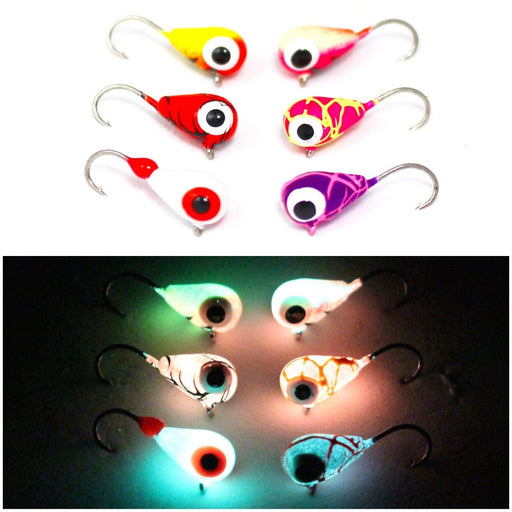 Widow Maker Jigs & Lures Tungsten "Glow Series" Dropper 4MM