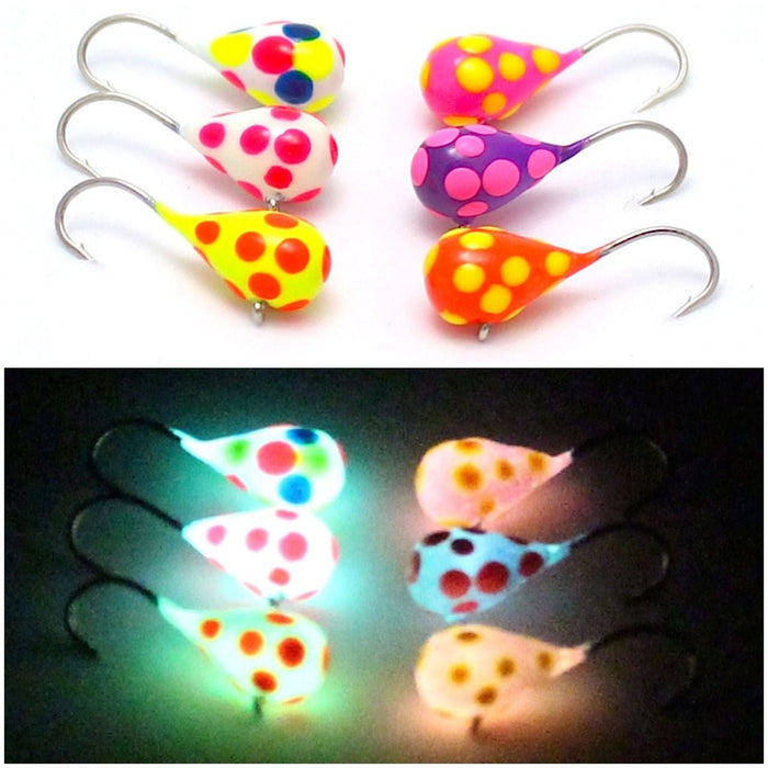 Widow Maker Jigs & Lures Tungsten "Glow Series" Dropper 5MM