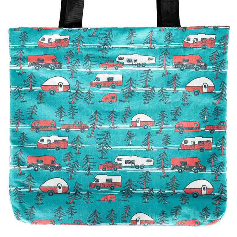 Wilcor Bags TOTE BAG RV SKETCH PATTERN