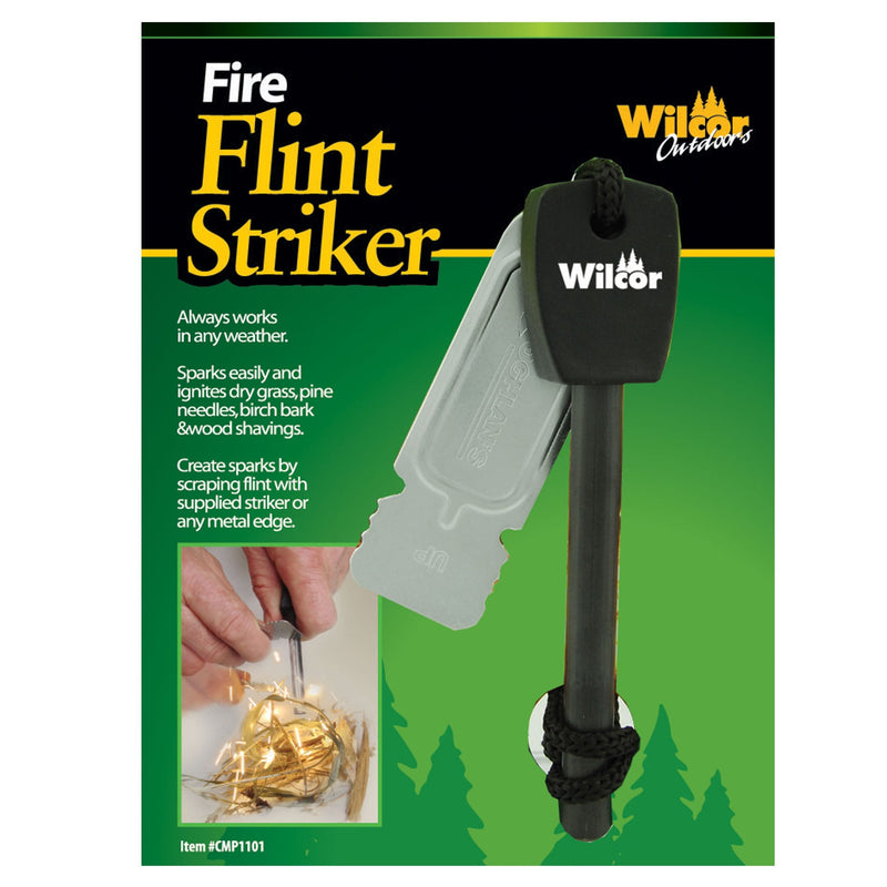 Wilcor Camping Accessories FIRE FLINT STRIKER STARTER