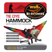 Wilcor Camping Accessories HAMMOCK TIE-DYE POLYESTER