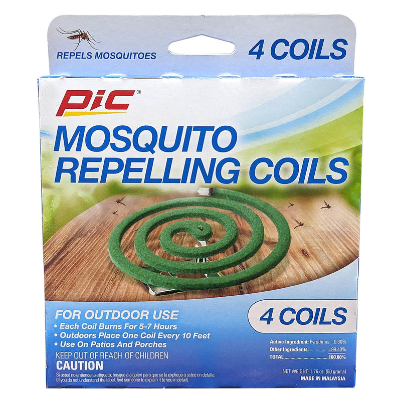 Wilcor Camping Accessories MOSQUITO REPELLENT COILS 4PK