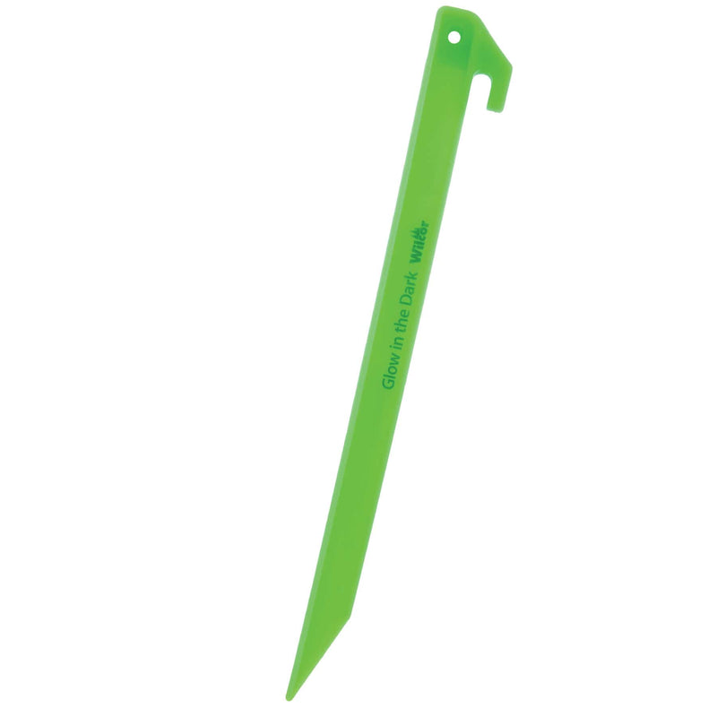 Wilcor Camping Accessories TENT STAKE 12" GLOW IN THE DARK