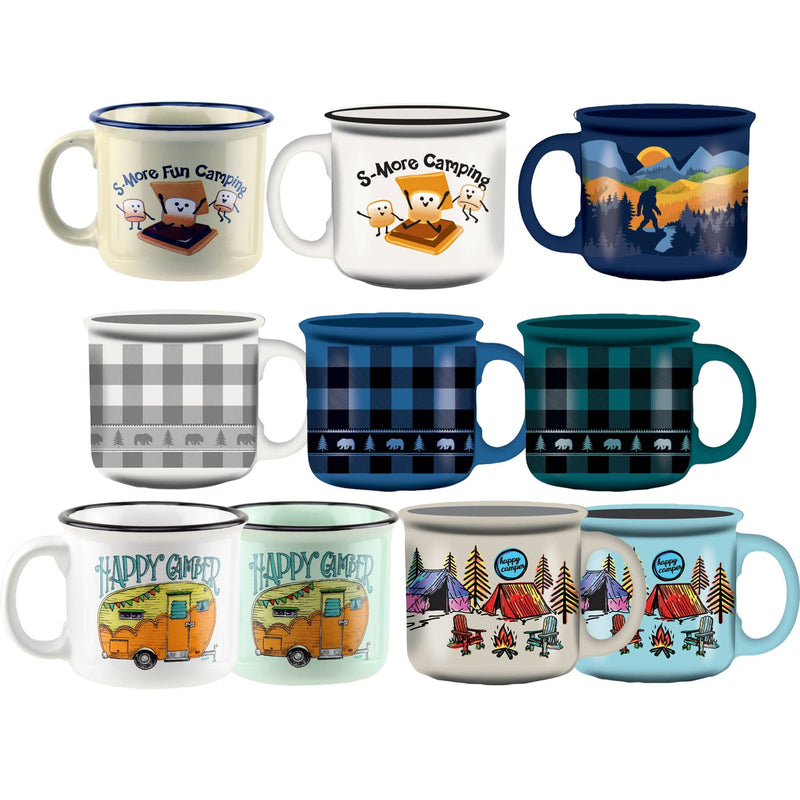 Wilcor Mugs CAMPFIRE MUG ASST