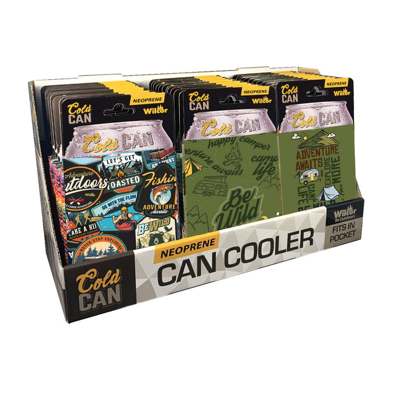 Wilcor OUTDOOR SAYINGS CAN COOLER