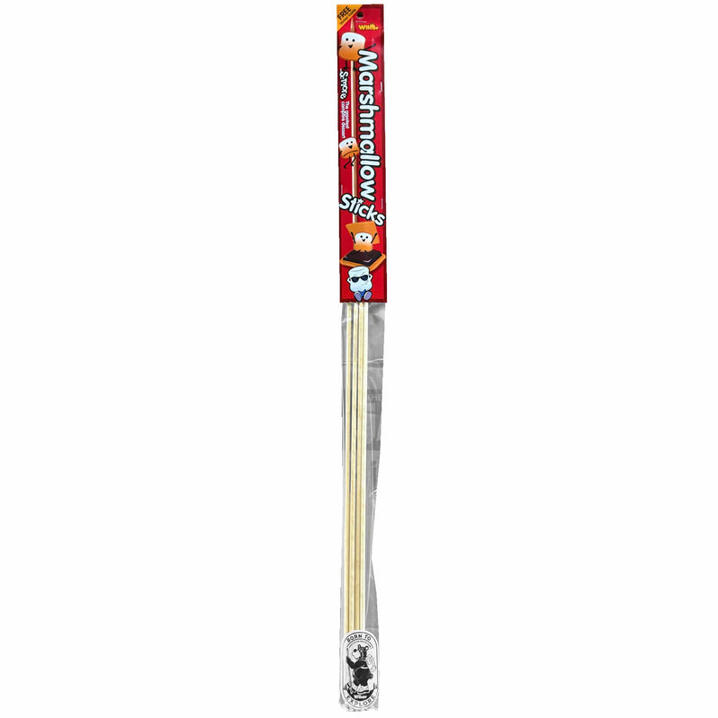 Wilcor Snacks MARSHMALLOW STICK BAMBOO 32" 4PC