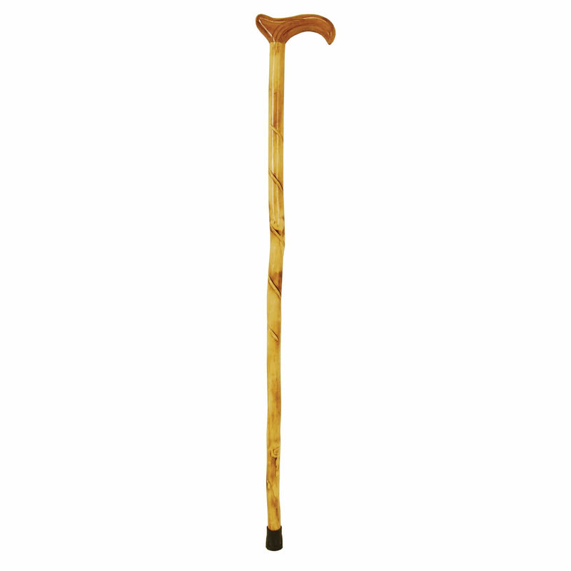 Wilcor WALKING CANE WOOD CARVED 37"