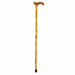 Wilcor WALKING CANE WOOD CARVED 37"