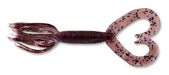 Yamamoto Soft Bait CINNAMON W/ LARGE BLACK FLAKE YAM 4" DOUBLE TAIL HULA GRUB (10 pack)