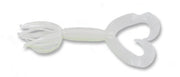 Yamamoto Soft Bait CREAM WHITE YAM 5" DOUBLE TAIL HULA GRUB (10 pack)