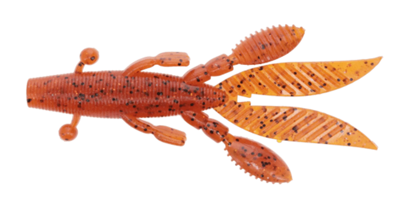 Yamamoto Soft Bait FIRE CRAW YAM 4.5" FLAPPIN HOG (5 Pack)