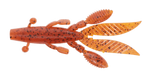 Yamamoto Soft Bait FIRE CRAW YAM 4.5" FLAPPIN HOG (5 Pack)