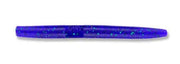 Yamamoto Soft Bait JUNE BUG PURPLE W/ EMERALD FLAKE 4'' YAMASENKO (10 pack)