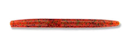 Yamamoto Soft Bait PUMPKIN W/ BLACK & GREEN FLAKE 4'' YAMASENKO (10 pack)