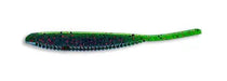 Yamamoto Soft Bait WATERMELON W/ BLACK & RED FLAKE YAM 3.75" SHAD SHAPE WORM (10 pack)