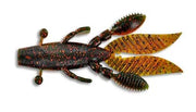 Yamamoto Soft Bait WATERMELON W/ COPPER / ORANGE W/ RED LAMINATE YAM 3.75" FLAPPIN' HOG