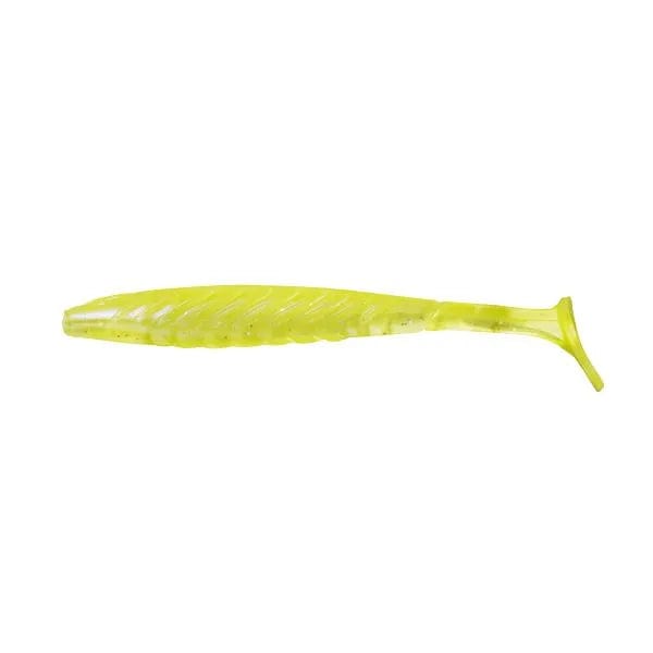 YUM Bait Company Soft Bait Chartreuse Clear YUM PULSE 4.5"