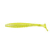 YUM Bait Company Soft Bait Chartreuse Clear YUM PULSE 4.5"