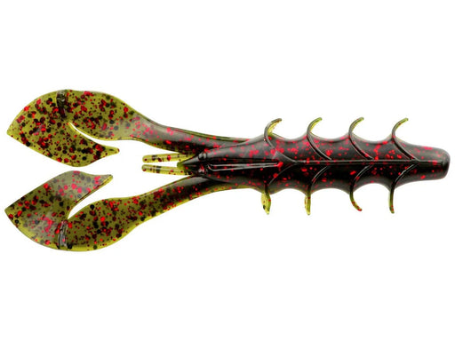 YUM Bait Company Soft Bait Watermelon Red Flake Yum Spine Craw 8pk