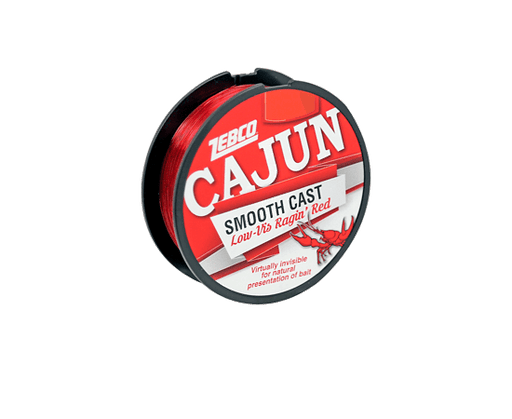 Zebco Fishing Line Cajun Low Vis Filler 330Yd - Red