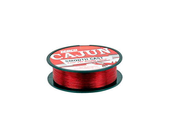 Zebco Fishing Line Cajun Low Vis Filler 330Yd - Red