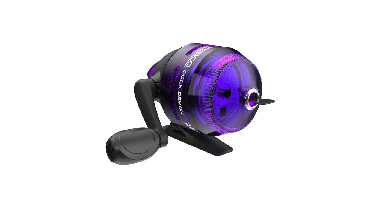 Zebco Reel Combo Dock Demon Purple 30" 1 Pc M Spincast Combo