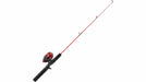 Zebco Reel Combo Dock Demon Red 30" 1 Pc M Spincast Combo