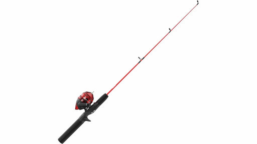 Zebco Reel Combo Dock Demon Red 30" 1 Pc M Spincast Combo