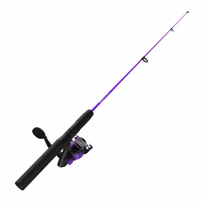 Zebco Spinning Combo Dock Demon Purple 30" 1Pc M Sp Combo 6#