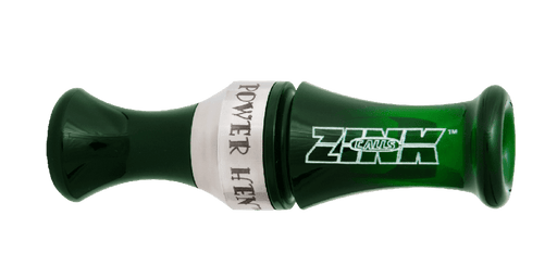 Zink Calls Game Call PH-2 DUCK CALL POLY SINGLE - MALLARD GREEN